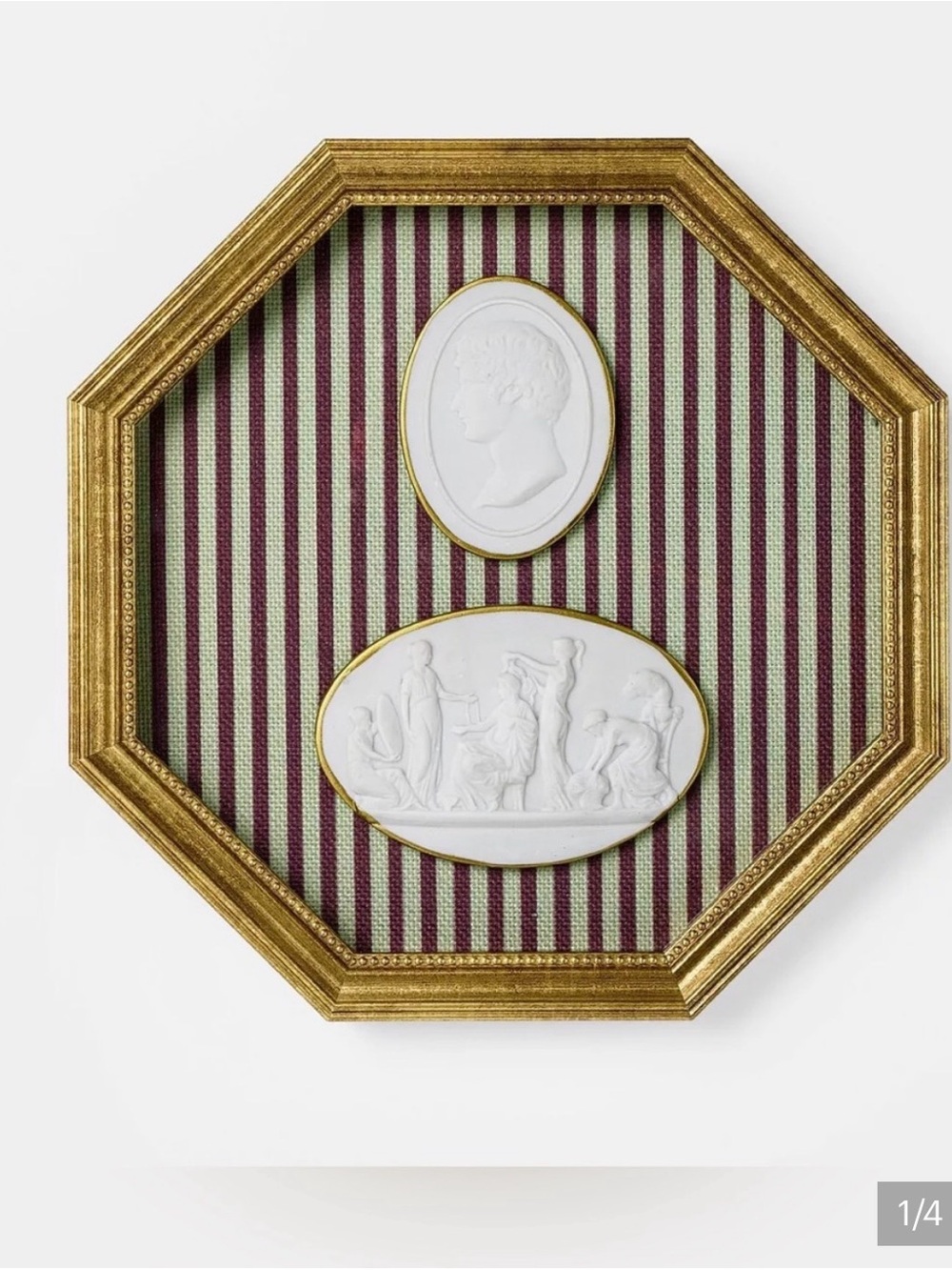 Threshold designed with Studio McGee Intaglio Busts Wall Art